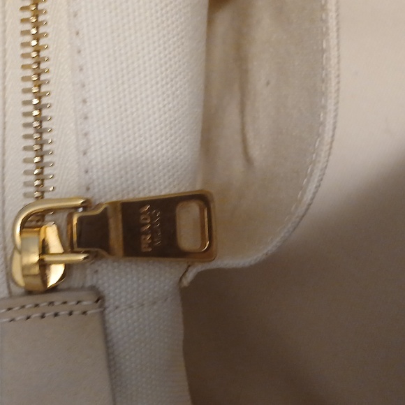 Prada Milano canapa euc canvas tote bag - Picture 9 of 16